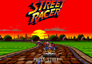 Street Racer screenshot 4 for Sega Mega Drive